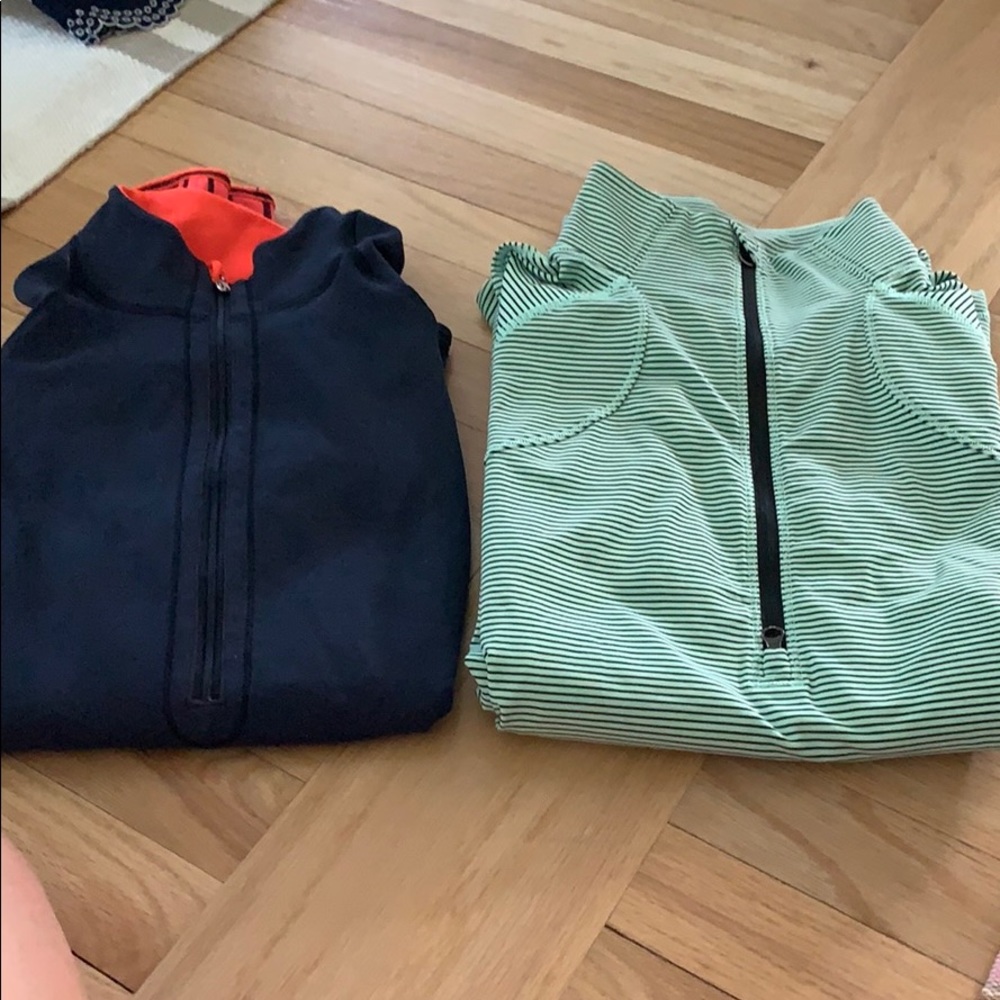 BUNDLE: Two Lulu Lemon Athletic Pullovers